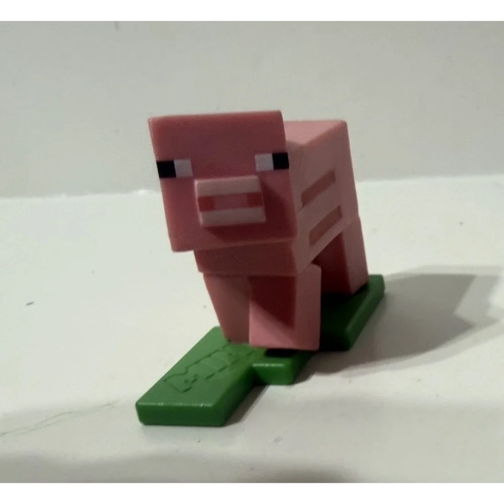 Minecraft Ender Dragon Steve Pig Mini Toy Plastic Figure Toy Cake Topper 2022‎